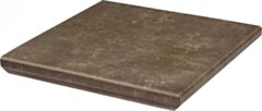 Paradyż Ilario Brown Kapinos Stopnica Narozna 33x33 G1