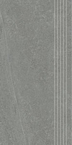 Paradyż Natural Rocks Titan Stopnica Prosta Nacinana Mat. 29,8x59,8 G1