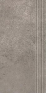Paradyż Magnetik Grafit Stopnica Prosta Nacinana Polpoler 29,8x59,8 G1
