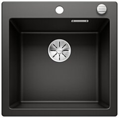 BLANCO PLEON  5 Zlewozmywak Silgranit czarny, korek auto., InFino 525952