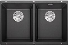 BLANCO SUBLINE  350/350-U Zlewozmywak Silgranit antracyt, InFino 523574