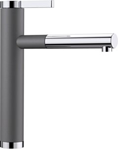 Bateria Kuchenna BLANCO LINEE-S Silgranit-Look szarość skały/chrom 518804