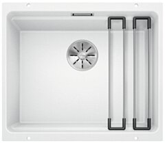 BLANCO ETAGON  500-U Zlewozmywak Silgranit biały, InFino, szyny 522231