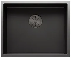 BLANCO CLARON 500-U Zlewozmywak stal Dark Steel Edition, InFino 527834