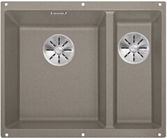 BLANCO SUBLINE  340/160-U Zlewozmywak Silgranit tartufo lewa, InFino 523556