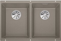 BLANCO SUBLINE 350/350-U Zlewozmywak Silgranit tartufo, InFino 523581