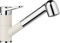 Bateria Kuchenna BLANCO WEGA-S II Silgranit-Look delikatny biały/chrom 526982