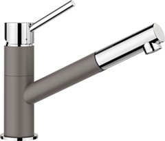Bateria Kuchenna BLANCO KANO-S Silgranit-Look wulkaniczny szary/chrom 526952