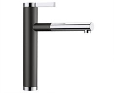 Bateria Kuchenna BLANCO LINEE-S Silgranit-Look czarny/chrom 526171