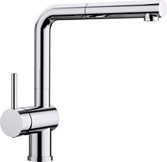 Bateria Kuchenna BLANCO LINUS-S chromowana dźwignia z lewej strony 514016