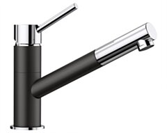 Bateria Kuchenna BLANCO KANO-S Silgranit-Look czarny/chrom 526174