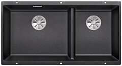 BLANCO SUBLINE  480/320-U Zlewozmywak Silgranit antracyt lewa, InFino 523584