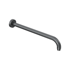 Excellent Ramię prysznicowe ścienne 40 cm okrągłe, grafit szczotkowany AREX.3140AB
