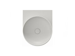 Ravak Umywalka ceramiczna Yard 40, Smoke Grey, bez otworu na baterię XJX0O040000