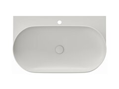 Ravak Umywalka ceramiczna Yard 80, Smoke Grey XJX0O280000