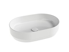Ravak Umywalka ceramiczna Zeta Slim 55, biała XJX01155007