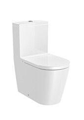 ROCA INSPIRA ROUND WC do kompaktu RIMLESS 645 biał CR-A342526000