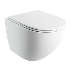 Omnires OTTAWA COMFORT miska toaletowa wisząca z deską wolnoopadającą, 54 x 37 cm, biały mat OTTAWACMWBM