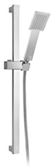 FERRO Zestaw natryskowy SINUS przesuwny 1F, chrom FE-N170B