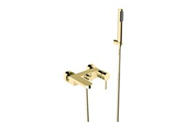 BESCO PMD Bateria DECCO wannowa ścienna złota   BESCO BE-BW-DS-ZL