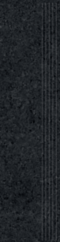 Tubądzin PTU ZIMBA black str stopnica 119.8x29.6x0.8  (5) ST-01-279-1198-0296-1-064