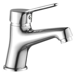 Kuchinox TIBI Bateria umywalkowa stojąca chrom z korkiem automatycznym BQY_022D