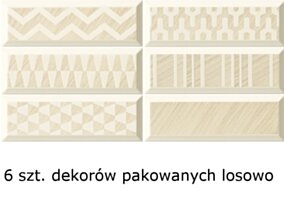 Tubądzin PTD BRIKA bar patchwork 23.7x7.8 (12) DS-03-691-0237-0078-1-013