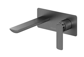 Kohlman Experience Gray bateria umywalkowa podtynkowa szczotkowany grafit QW185EG