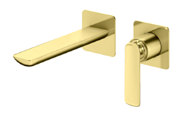 Kohlman Experience Gold bateria umywalkowa podtynkowa złoty połysk QW180EGD