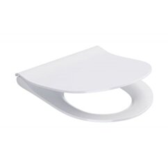 CERSANIT DESKA CITY OVAL SLIM DUR ANTYB WO ŁW ONE BUTTON (DECO) DS-C K98-0146