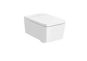 ROCA INSPIRA SQUARE MISKA PODWIESZANA RIMLESS 560 x 370 Supraglaze® CR-A346537S00