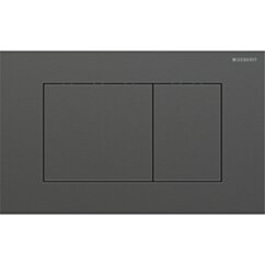 GEBERIT Przycisk Geberit Sigma40, przedni, stal nierdzewna czarny chrom, prostokątny GEB-115.629.QD.1
