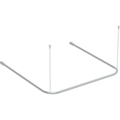KOŁO LEHNEN CONCEPT PRO Wieszak zasłony prysznicowej 90 x 90 x 90 cm FKL-L63201000