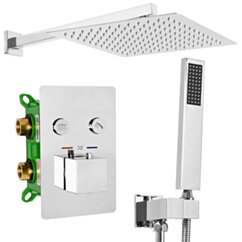 Rea ZESTAW NATRYSKOWY FENIX-DAVIS CHROM TERMOSTAT REA-P6356