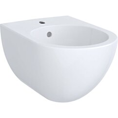 GEBERIT Geberit Acanto Bidet wiszący, B35cm, H29cm, T51cm, ukryte mocowania, z przelewem, z otworem na bater GEB-500.601.01.8