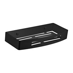 Omnires UNI koszyk prysznicowy, 30 x 5 x 13 cm, czarny mat UN10331BL