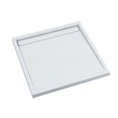 Schedline Brodzik kompozytowy Stabilsound Plus® Estra 90x90x4,5 cm, kwadratowy, Gwarancja 15 lat