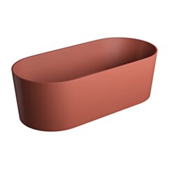 Omnires OVO M+ wanna wolnostojąca, 160 x 75 cm, terracotta mat OVOWWTE