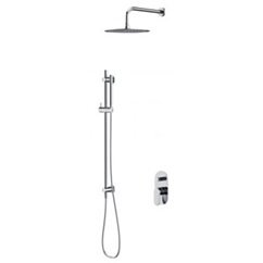 CERSANIT SET B257 ZESTAW PODTYNKOWY CREA Z BATERIĄ WAN-NATR CHROM AC-Z S952-008