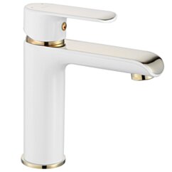 Rea BATERIA UMYWAL MY1805-2WG BLOOM BIAŁA/ZŁOTA NISKA REA-B9919
