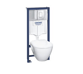 GROHE GROHE SOLIDO PERFECT ZESTAW 4 W 1 Z CERAMIKĄ + przycisk chrom GR-39186000