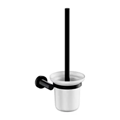 Omnires MODERN PROJECT szczotka toaletowa wisząca, czarny mat MP60620BL