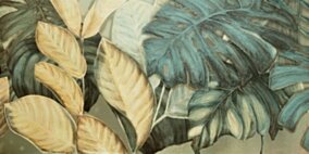 Tubądzin PTD ALABASTER shine leaves A 119.8x59.8x0.8 element 1 DP-02-603-1198-0598-1-007