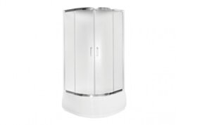 BESCO PMD Kab.MODERN pół.90x90x165 grafit BE-MP-90-165-G