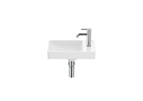 ROCA ONA Umywalka meblowa UNIK 45x26 cm CPT Fineceramic® BIAŁY POŁYSK CR-A327681004