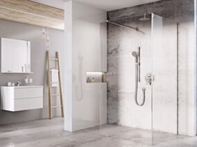 Ravak Kabina prysznicowa Walk-in Corner GW1CG4C00Z1
