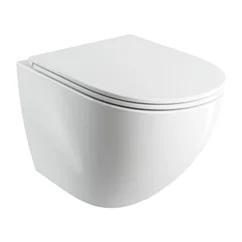 Omnires OTTAWA COMFORT miska toaletowa wisząca z deską wolnoopadającą, 54 x 37 cm, biały połysk OTTAWACMWBP
