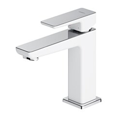 Omnires PARMA bateria umywalkowa, chrom/biały połysk PM7410CRB
