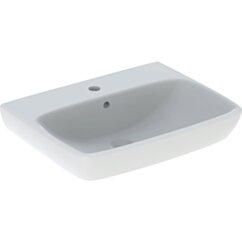 GEBERIT Geberit Selnova Square Umywalka, B60cm, H18cm, T46cm, z przelewem, z otworem na baterię KOŁO M31161000 GEB-500.300.01.7