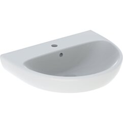 GEBERIT Geberit Selnova Umywalka, B60cm, H18cm, T48cm, z przelewem, z otworem na baterię KOŁO M31160000 GEB-500.305.01.7